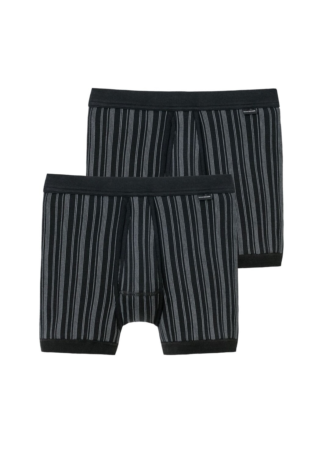 Короткие трусы Original Classics в тонкую рубчик, набор из 2 шт SCHIESSER, черный
Короткие трусы Original Classics в тонкую рубчик, набор из 2 шт SCHIESSER, черный