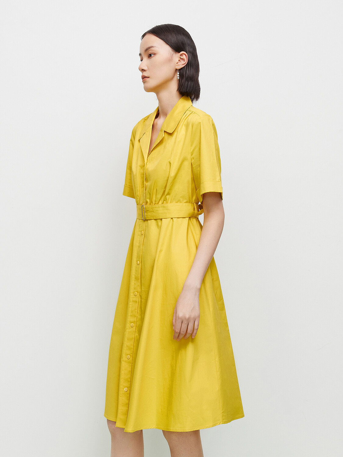 Платье-рубашка Mai Meng из чистого хлопка с короткими рукавами, желтый
Платье-рубашка Mai Meng из чистого хлопка с короткими рукавами, желтый