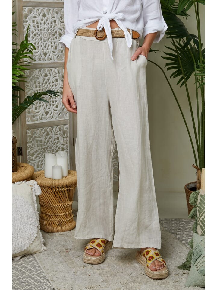 Тканевые брюки Lin Passion, бежевый
Тканевые брюки Lin Passion, бежевый