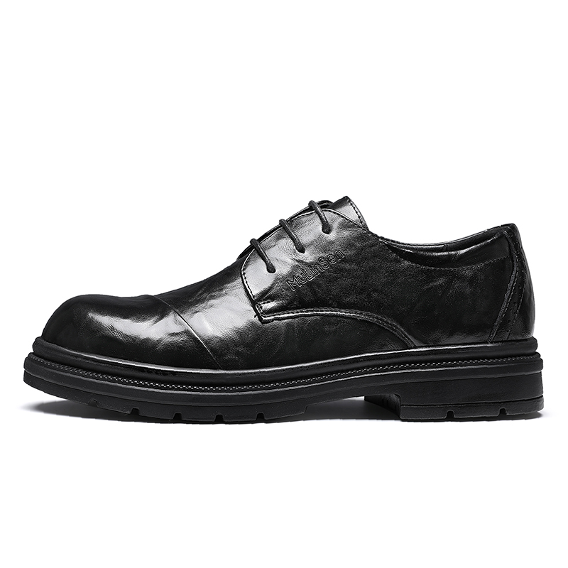 Mulinsen Мужские повседневные туфли с низким верхом, черные/коричневые
Mulinsen Мужские повседневные туфли с низким верхом, черные/коричневые