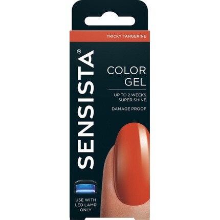 Sensista Color Gel Tricky Tangerine — Гель-лак — Оранжевый
Sensista Color Gel Tricky Tangerine — Гель-лак — Оранжевый