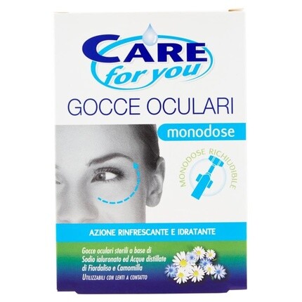 ЗАБОТА О ВАС Occhi Gocce Oculari Monodose 10 Pezzi Care For You
ЗАБОТА О ВАС Occhi Gocce Oculari Monodose 10 Pezzi Care For You