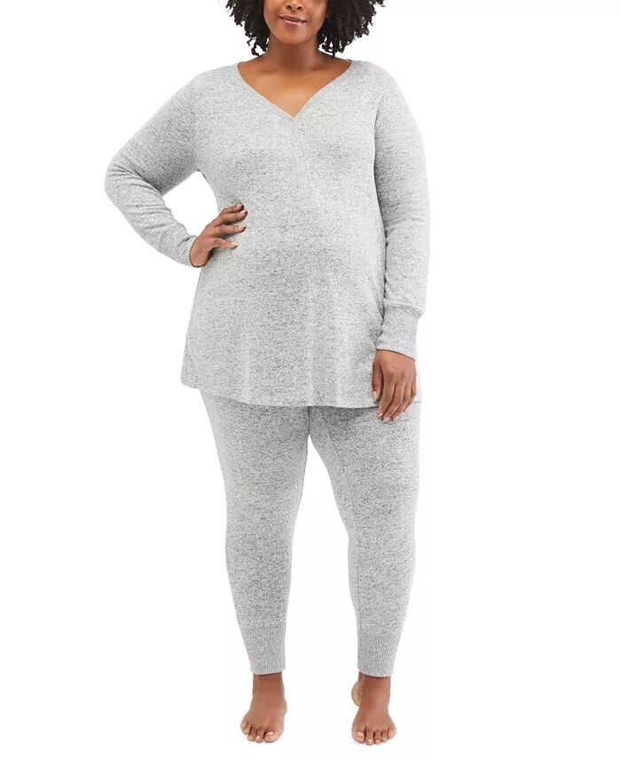 Топ для сна Henley размера плюс для беременных и кормящих мам Motherhood Maternity, серый
Топ для сна Henley размера плюс для беременных и кормящих мам Motherhood Maternity, серый