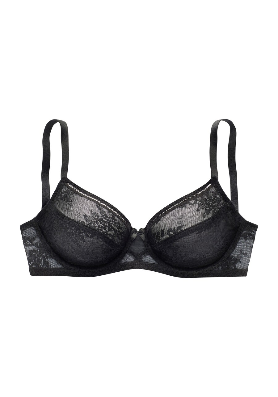 Бюстгальтер-бралетт LASCANA, черный
Бюстгальтер-бралетт LASCANA, черный