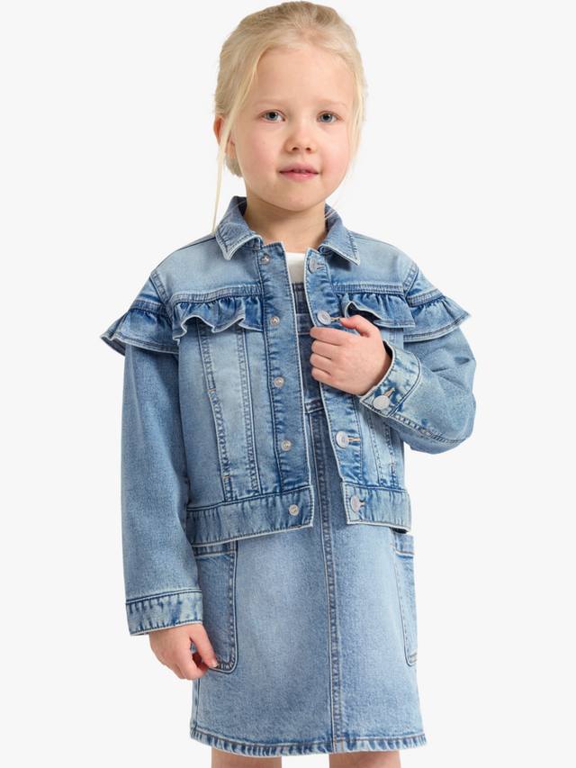 Детская джинсовая куртка с рюшами Lindex, Light Denim
Детская джинсовая куртка с рюшами Lindex, Light Denim