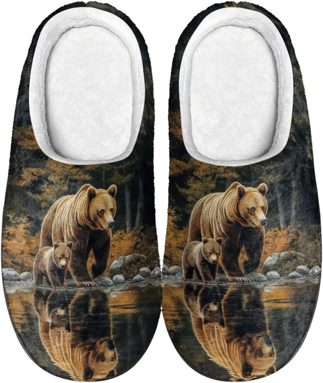 Домашние тапочки DISNIMO для мужчин, для использования в помещении и на улице, с противоскользящей подошвой, легкие, Brown Bear Brown
Домашние тапочки DISNIMO для мужчин, для использования в помещении и на улице, с противоскользящей подошвой, легкие, Brown Bear Brown