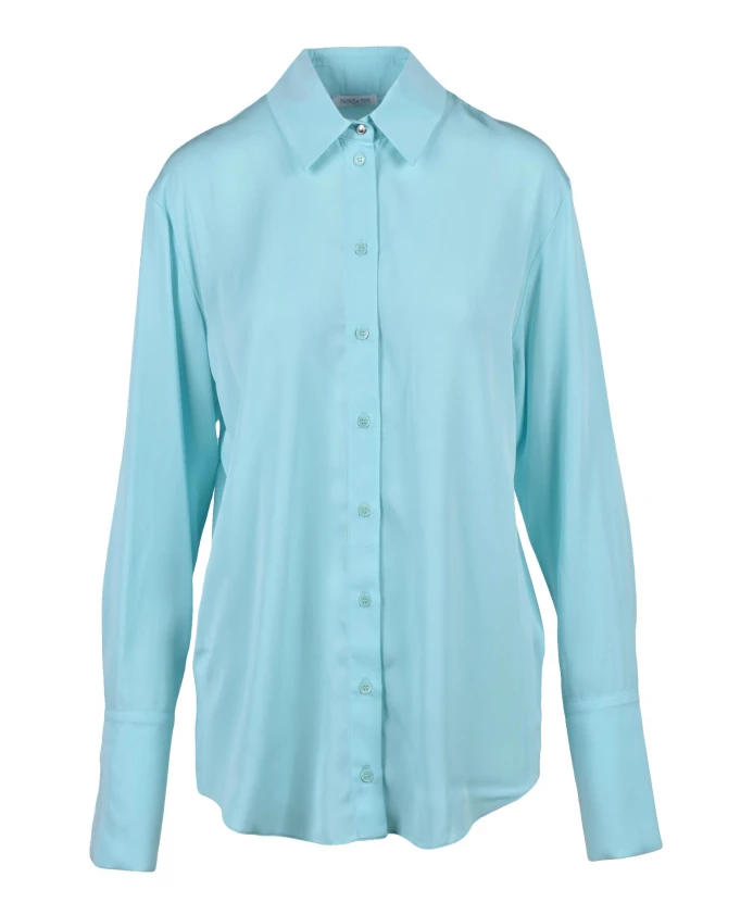 Элегантная вискозная блузка Patrizia Pepe, синий
Элегантная вискозная блузка Patrizia Pepe, синий