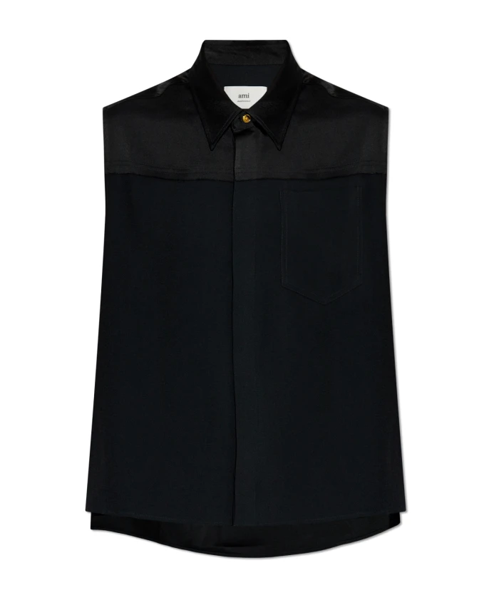 Рубашка без рукавов Ami Paris, черный
Рубашка без рукавов Ami Paris, черный