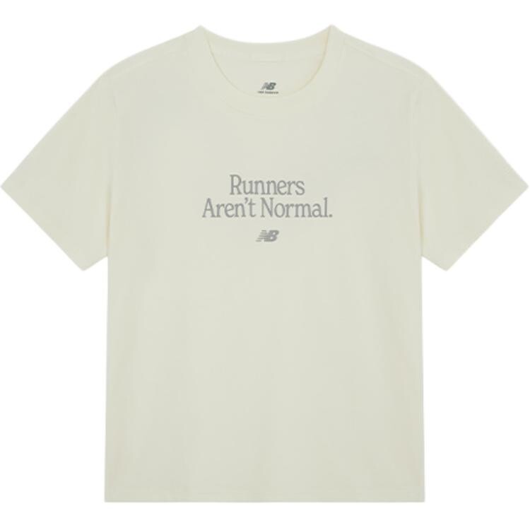 Футболка женская цвета слоновой кости New Balance
Футболка женская цвета слоновой кости New Balance