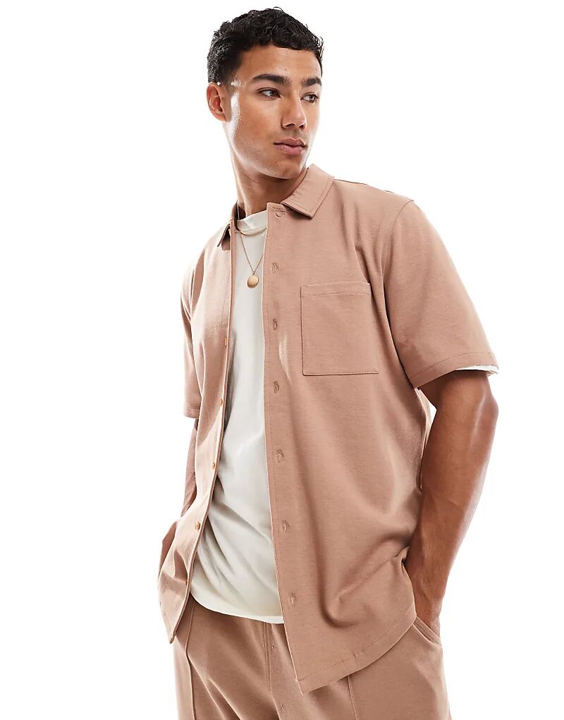 Футболка New Look джерси коричневого цвета
Футболка New Look джерси коричневого цвета