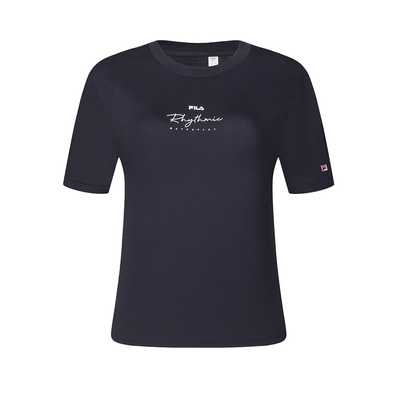 Футболка женская темно-синяя Fila
Футболка женская темно-синяя Fila