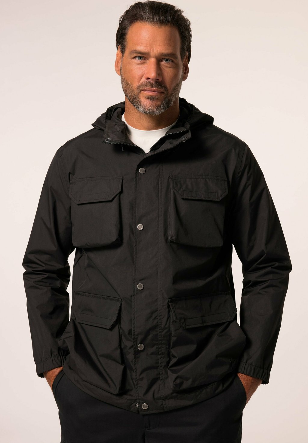 Водонепроницаемая куртка TECHNICAL STOMACH FIT JP1880, черный
Водонепроницаемая куртка TECHNICAL STOMACH FIT JP1880, черный