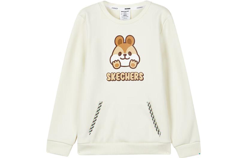 Детская толстовка Skechers, Кукурузно-белый/01PJ 
Детская толстовка Skechers, Кукурузно-белый/01PJ