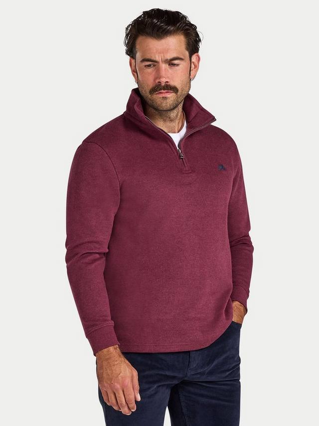 Французский риб свитер с молнией на четверть Raging Bull, Burgundy
Французский риб свитер с молнией на четверть Raging Bull, Burgundy