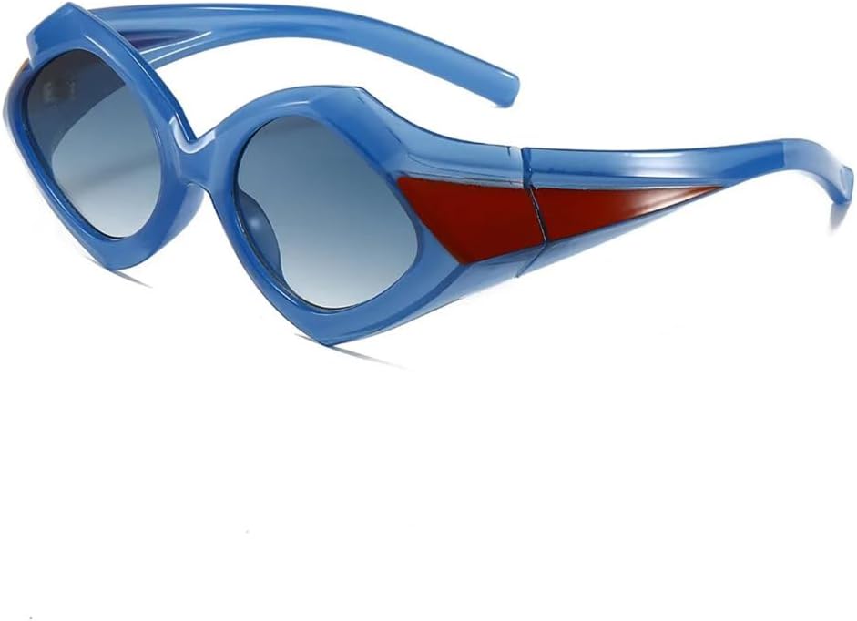 Солнцезащитные очки большого размера в форме ромба, модель 2027, для женщин и мужчин, винтажные солнцезащитные очки в крупной оправе, защита от ультрафиолета UV400 MTZJH, Blue Blue
Солнцезащитные очки большого размера в форме ромба, модель 2027, для женщин и мужчин, винтажные солнцезащитные очки в крупной оправе, защита от ультрафиолета UV400 MTZJH, Blue Blue