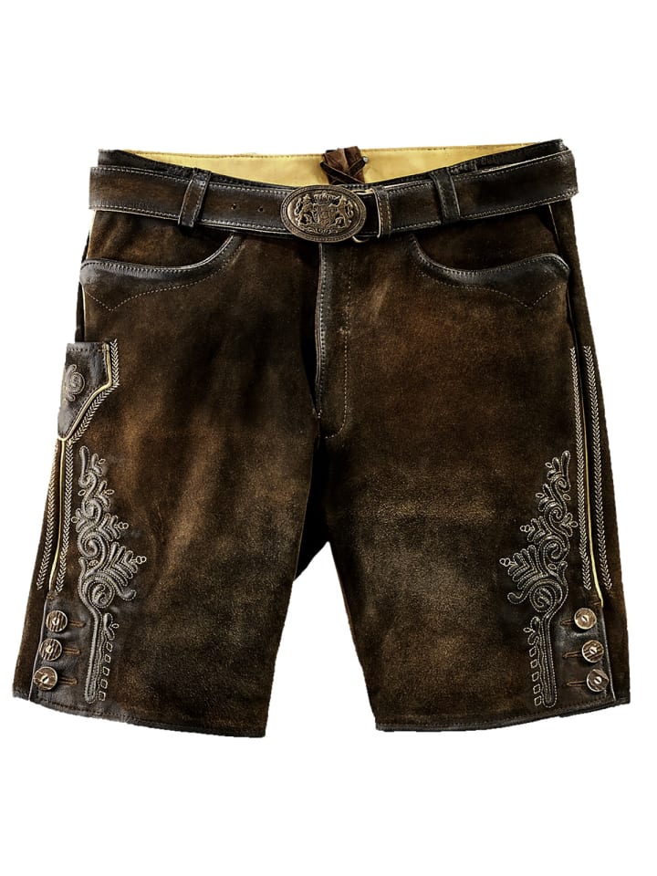 Кожаные брюки Faelo коричневого цвета Maddox Country
Кожаные брюки Faelo коричневого цвета Maddox Country