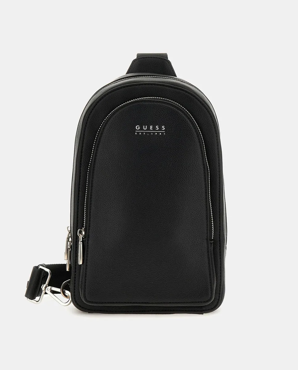 Мини-рюкзак Mestre с логотипом Guess, черный
Мини-рюкзак Mestre с логотипом Guess, черный