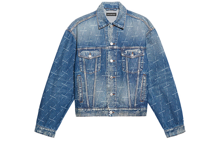 Куртка мужская джинсовая синяя Balenciaga, синий
Куртка мужская джинсовая синяя Balenciaga, синий