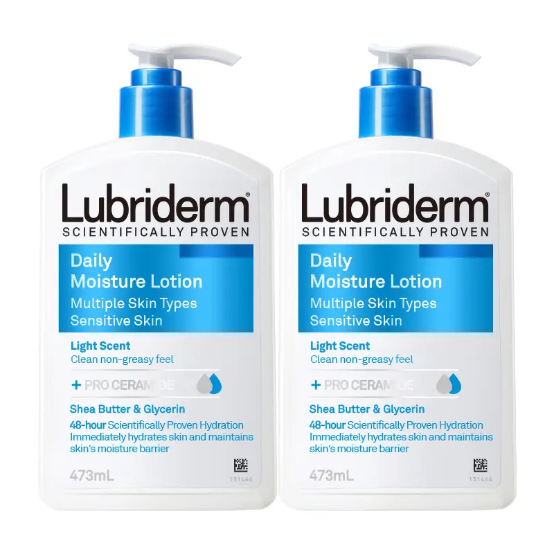 Увлажняющий лосьон для тела Lubriderm, Daily Hydrating Moisturizing Lotions 473ml*2 (New Packaging)
Увлажняющий лосьон для тела Lubriderm, Daily Hydrating Moisturizing Lotions 473ml*2 (New Packaging)