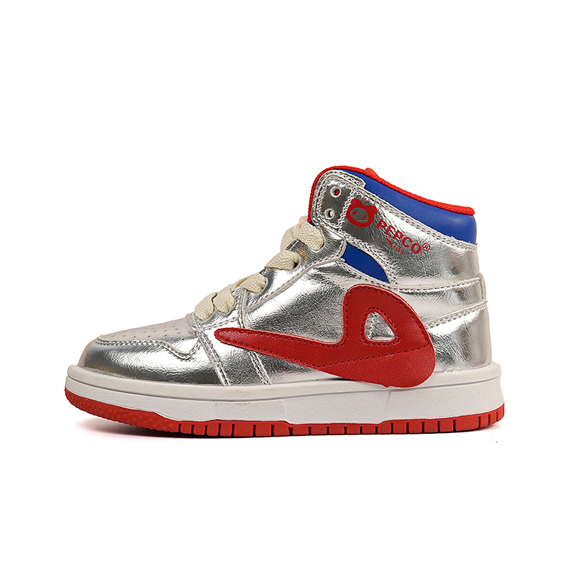 Нескользящие высокие детские кроссовки для повседневной жизни Banner the Piggy, серебряный
Нескользящие высокие детские кроссовки для повседневной жизни Banner the Piggy, серебряный