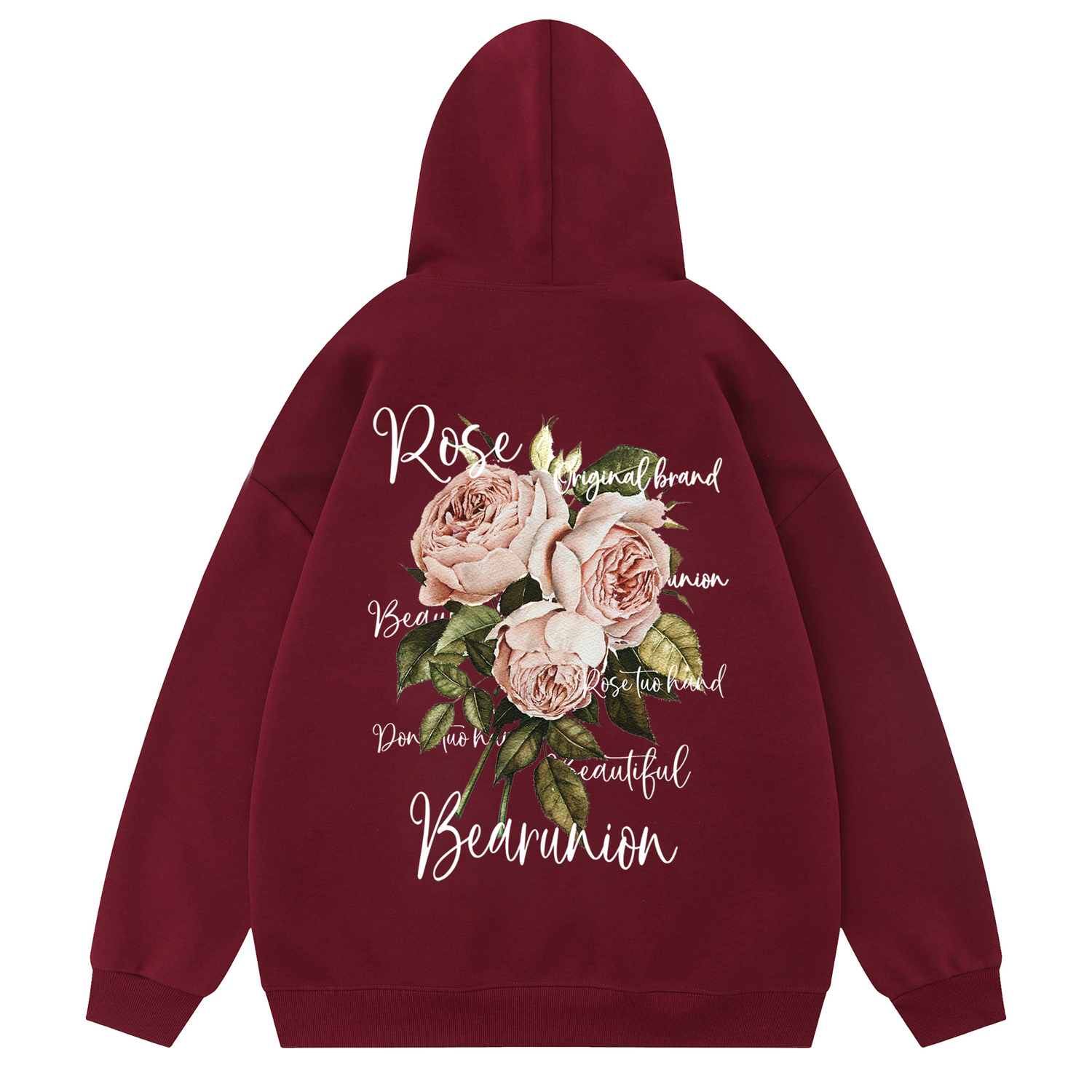 Свитшот Unisex BEAR UNION, Бордовый 
Свитшот Unisex BEAR UNION, Бордовый