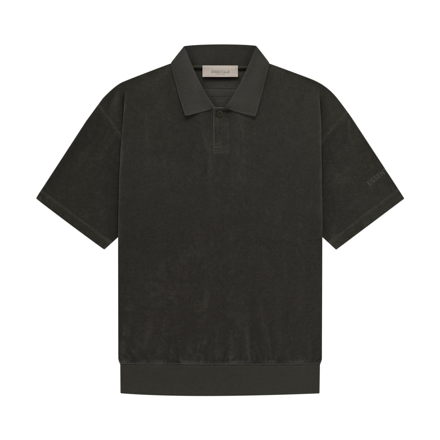 Fear of God Essentials Терри Поло Off Black
Fear of God Essentials Терри Поло Off Black