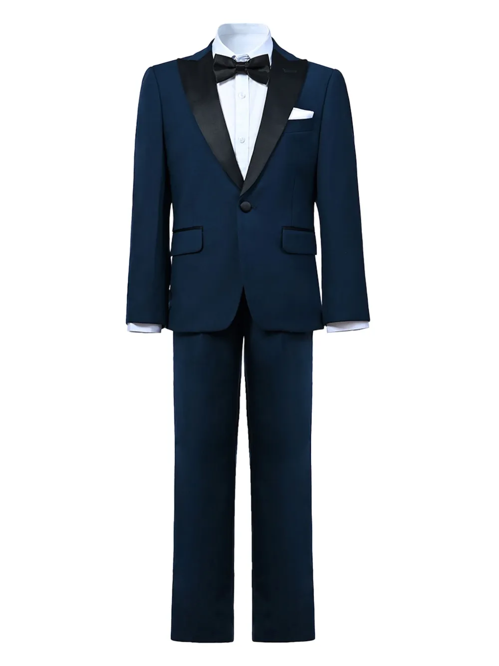 Костюм с заостренными лацканами Moustache, синий 
Костюм с заостренными лацканами Moustache, синий