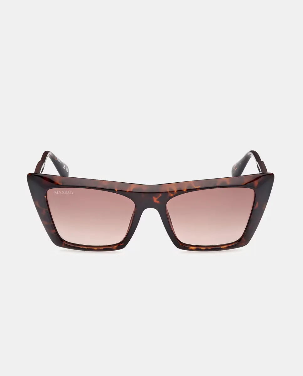 Женские солнцезащитные очки кошачий глаз черного цвета с инжекцией Max&Co, коричневый
Женские солнцезащитные очки кошачий глаз черного цвета с инжекцией Max&Co, коричневый