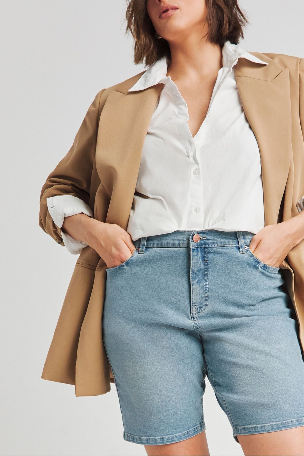 Шорты до колена 24/7 Simply Be, синий
Шорты до колена 24/7 Simply Be, синий