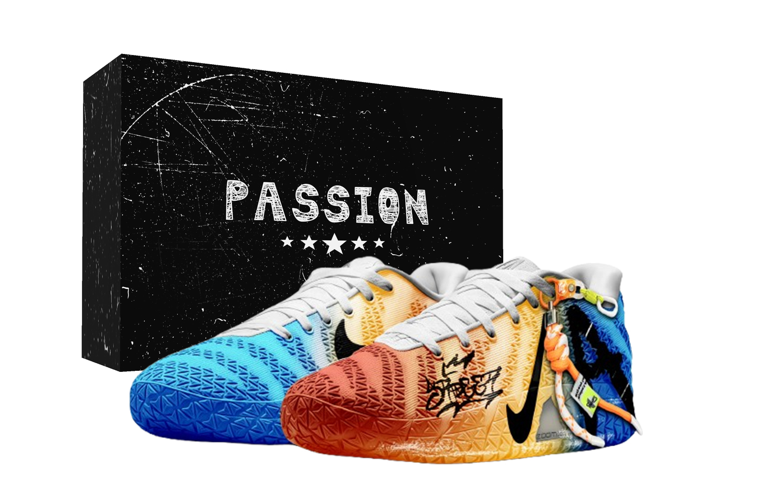 Nike Кроссовки баскетбольные Ja Morant 3 Graffiti Lock Box низкие Unisex Orange Blue
Nike Кроссовки баскетбольные Ja Morant 3 Graffiti Lock Box низкие Unisex Orange Blue