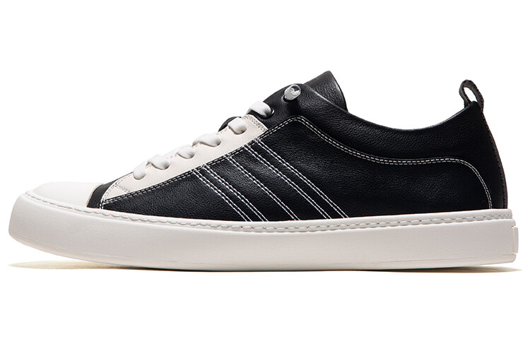 Стильные мужские кеды для скейтбординга с низким верхом черного/белого цвета Anthony Miles
Стильные мужские кеды для скейтбординга с низким верхом черного/белого цвета Anthony Miles