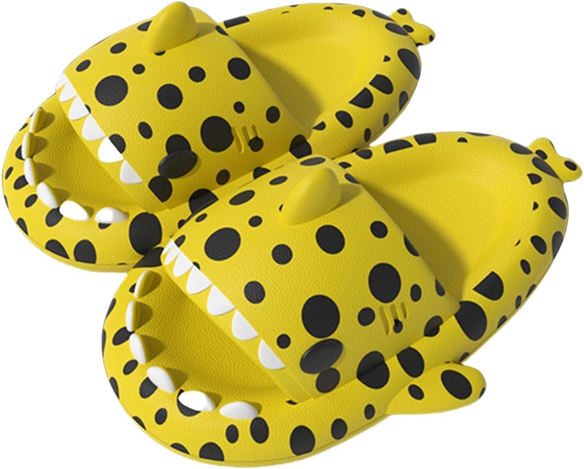 Шлепанцы Shark Cloud, милые мультяшные тапочки с акулами для дома и улицы, для женщин и мужчин, сандалии с открытым носком для душа и для пар Ythspnze, желтый
Шлепанцы Shark Cloud, милые мультяшные тапочки с акулами для дома и улицы, для женщин и мужчин, сандалии с открытым носком для душа и для пар Ythspnze, желтый