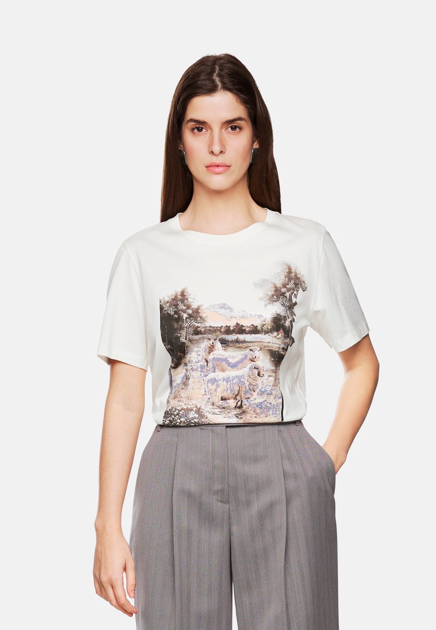 Футболка Marc Cain Print T-shirt, Off-White/White, Белый, Футболка Marc Cain Print T-shirt, Off-White/White
Футболка Marc Cain Print T-shirt, Off-White/White, Белый, Футболка Marc Cain Print T-shirt, Off-White/White