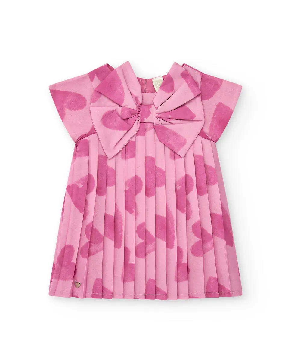 Плиссированное платье для девочки с принтом Tuc tuc, цвет Rosa
Плиссированное платье для девочки с принтом Tuc tuc, цвет Rosa