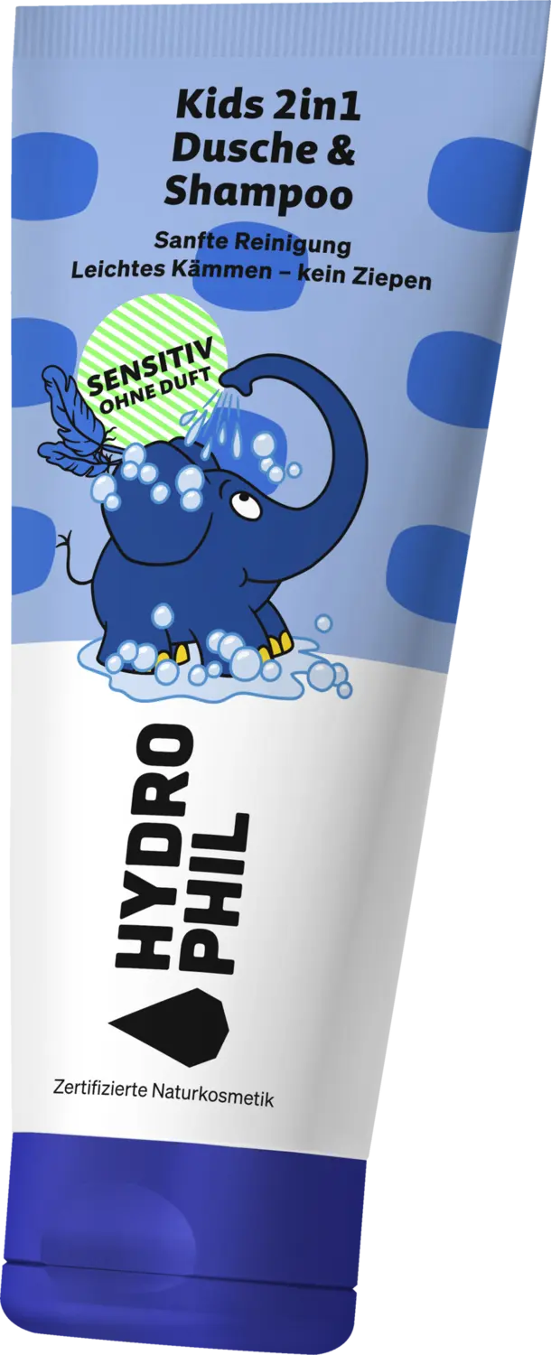 Гель для душа HYDROPHIL Kids 2in1 Dusche & Shampoo Elefant
Гель для душа HYDROPHIL Kids 2in1 Dusche & Shampoo Elefant