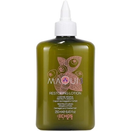 Maqui 3 Restoring Lotion Веганский лосьон реструктурирующий для поврежденных волос 250мл, Echosline