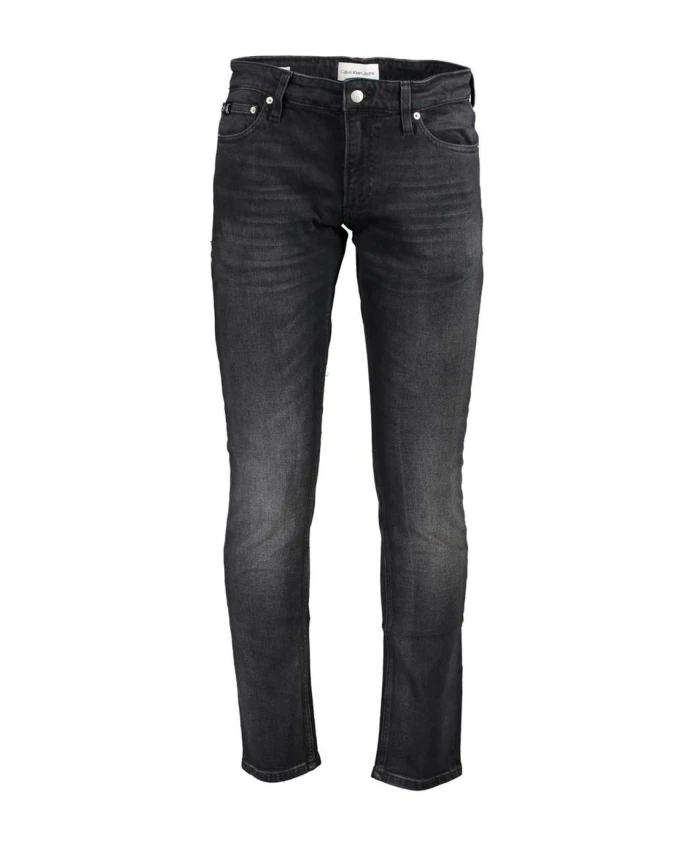 Черные узкие хлопковые джинсы Calvin Klein, черный
Черные узкие хлопковые джинсы Calvin Klein, черный