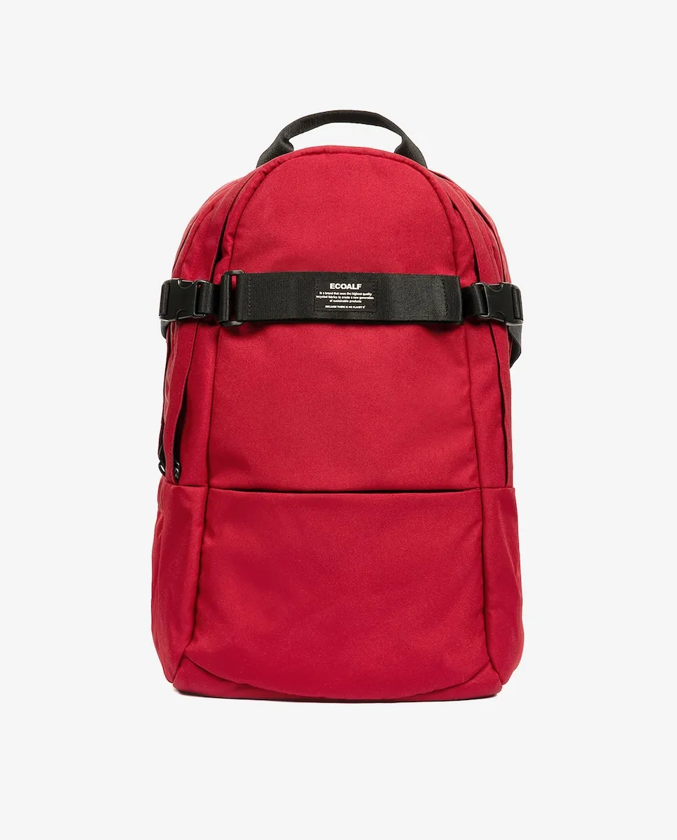 Мужской рюкзак с застежкой-молнией и передним карманом Ecoalf, красный
Мужской рюкзак с застежкой-молнией и передним карманом Ecoalf, красный