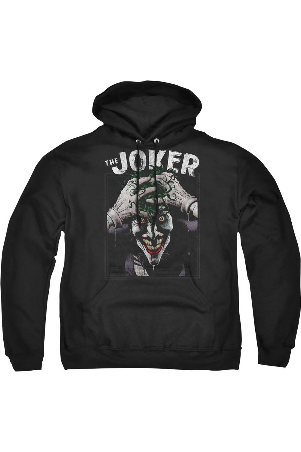 Толстовка с капюшоном Batman Crazed Joker для взрослых Gildan, черный
Толстовка с капюшоном Batman Crazed Joker для взрослых Gildan, черный