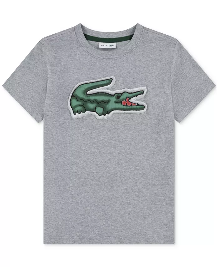 Футболка с коротким рукавом Big Boys Cotton Puff Lacoste, серый
Футболка с коротким рукавом Big Boys Cotton Puff Lacoste, серый