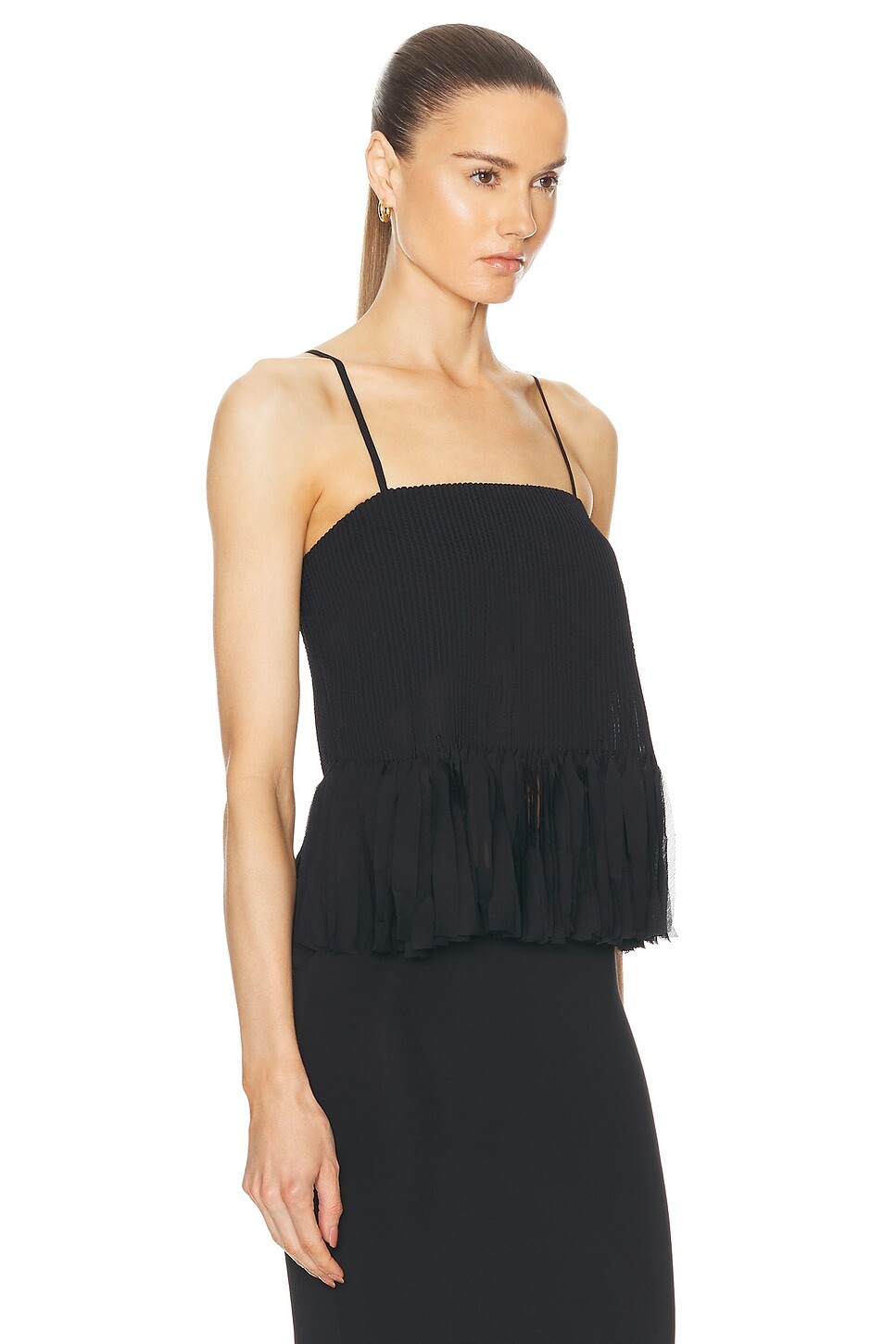 Топ Arris с бахромой Aje, черный
Топ Arris с бахромой Aje, черный