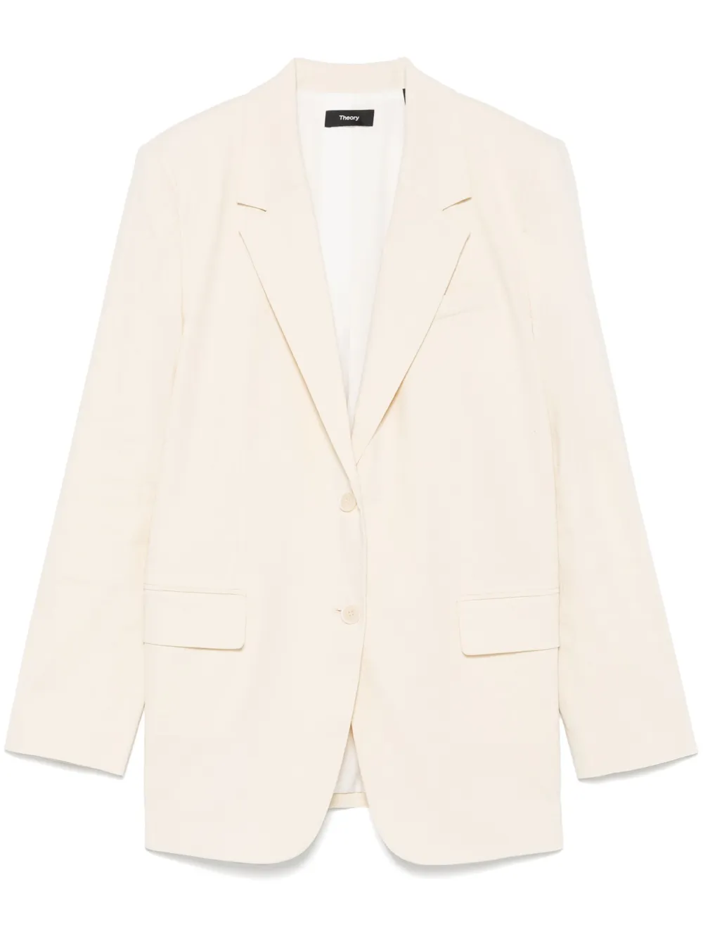 Однобортный пиджак Theory, нейтральный
Однобортный пиджак Theory, нейтральный