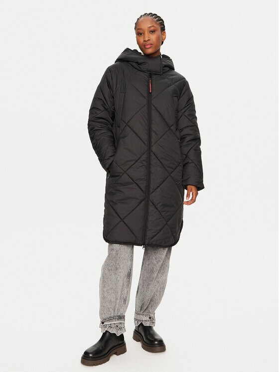 Пуховик стандартного кроя Frieda & Freddies, черный
Пуховик стандартного кроя Frieda & Freddies, черный