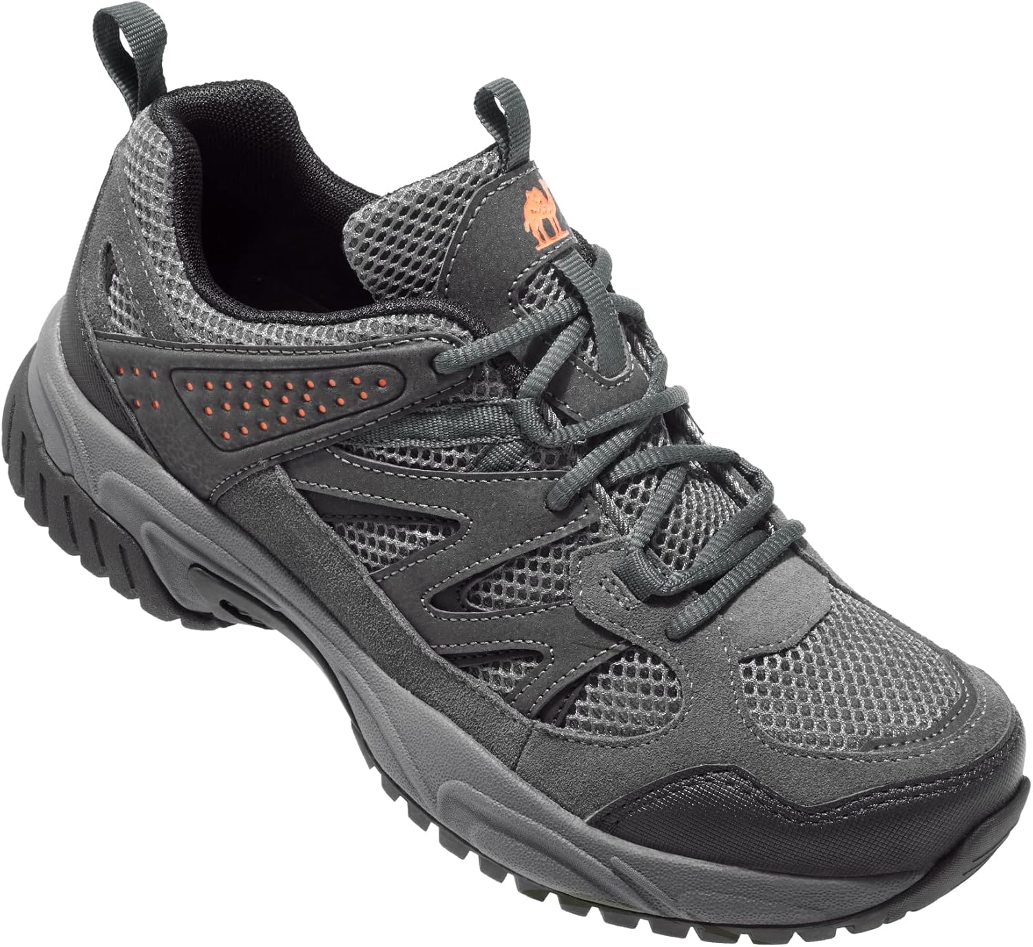 Мужские походные кроссовки CAMELSPORTS, легкие, с противоскользящей подошвой, дышащие, низкие, для прогулок на открытом воздухе, трекинга, пеших походов и скалолазания, темно-серый
Мужские походные кроссовки CAMELSPORTS, легкие, с противоскользящей подошвой, дышащие, низкие, для прогулок на открытом воздухе, трекинга, пеших походов и скалолазания, темно-серый