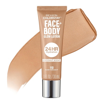 Colorstay Face & Body Glow Lotion Увлажняющий лосьон для лица и тела 24-часовое увлажнение Revlon
Colorstay Face & Body Glow Lotion Увлажняющий лосьон для лица и тела 24-часовое увлажнение Revlon