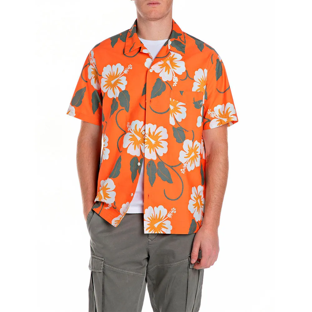 Рубашка с коротким рукавом Replay M4157.000.75022, оранжевый
Рубашка с коротким рукавом Replay M4157.000.75022, оранжевый