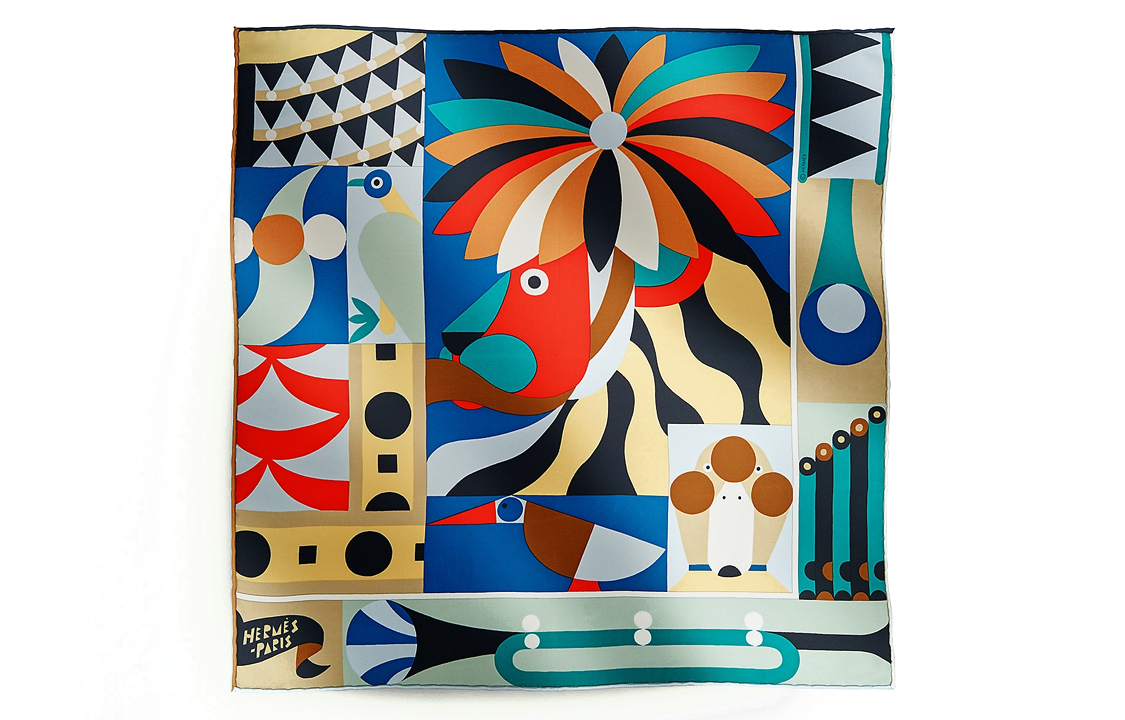 HERMES Шелковый платок Multicolor
HERMES Шелковый платок Multicolor