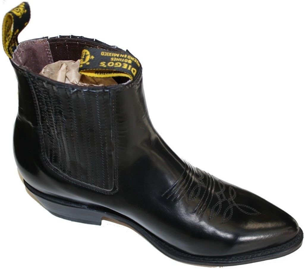 Мужские короткие ковбойские ботинки из натуральной коровьей кожи Dona Michi, черный
Мужские короткие ковбойские ботинки из натуральной коровьей кожи Dona Michi, черный