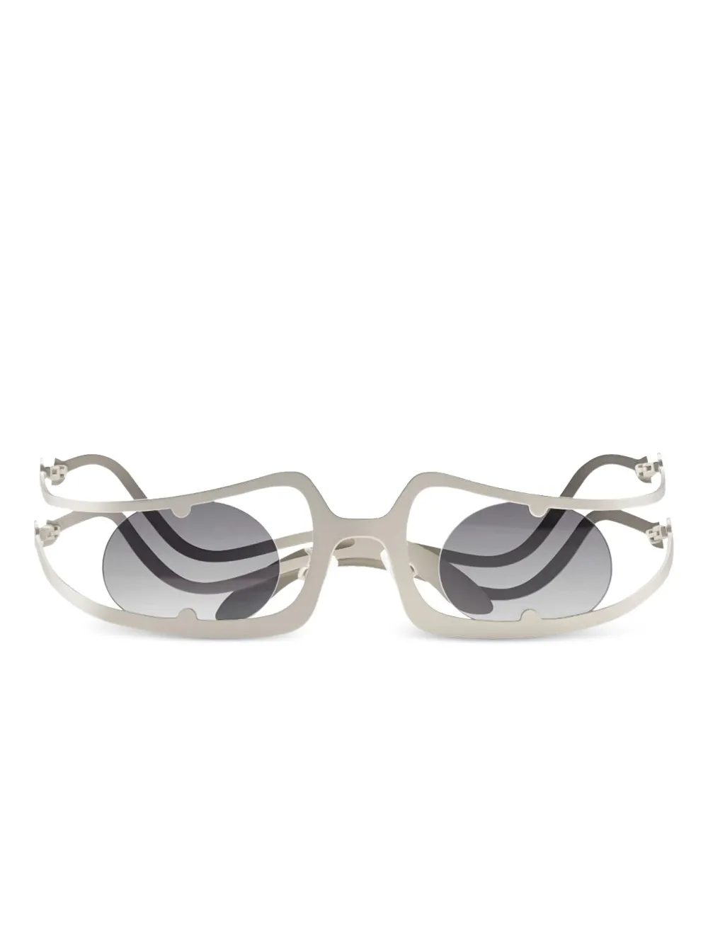 Солнцезащитные очки Robyn в геометричной оправе Henrik Vibskov, белый
Солнцезащитные очки Robyn в геометричной оправе Henrik Vibskov, белый