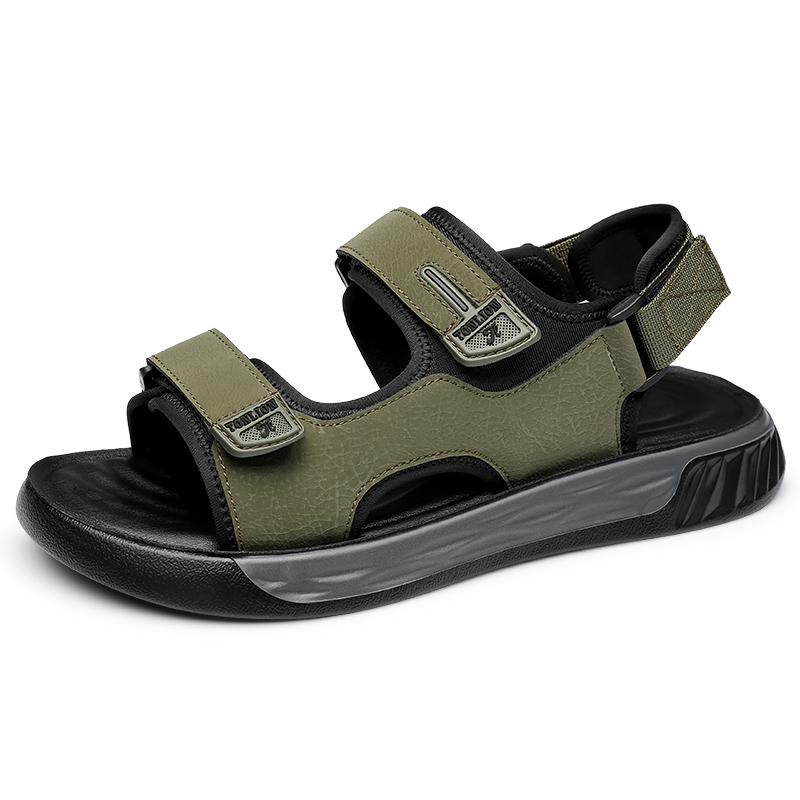 Tonlion Пляжные сандалии мужские, черно-зеленые
Tonlion Пляжные сандалии мужские, черно-зеленые